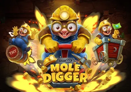 Play'n GO Mole Digger game thumbnail